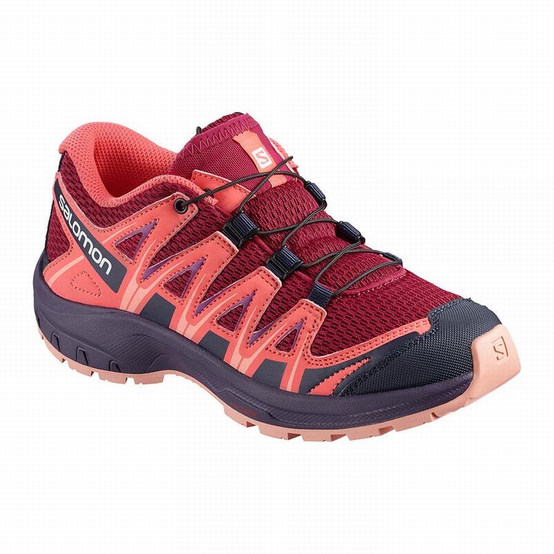 Salomon XA PRO 3D J Zapatillas Trail Running Niños - Rojas / Naranjas - Colombia (54623-PKSY)